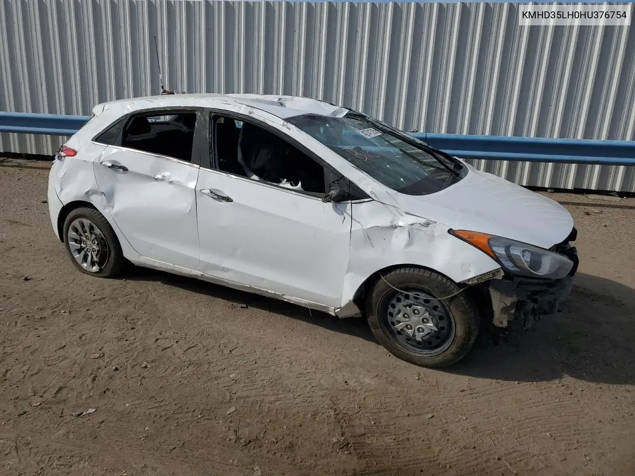 2017 Hyundai Elantra Gt VIN: KMHD35LH0HU376754 Lot: 42741315