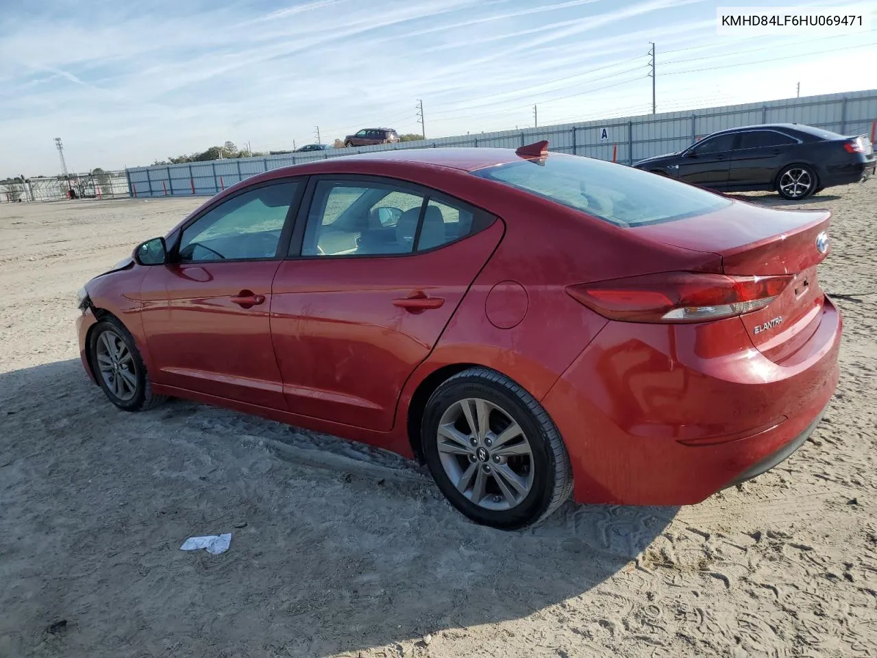 2017 Hyundai Elantra Se VIN: KMHD84LF6HU069471 Lot: 43385075