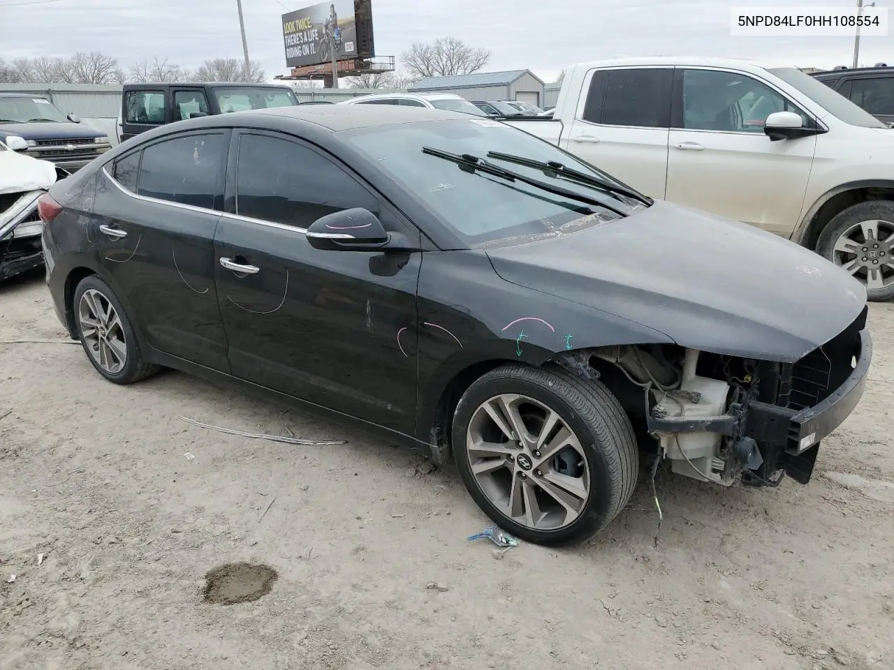 2017 Hyundai Elantra Se VIN: 5NPD84LF0HH108554 Lot: 44804715