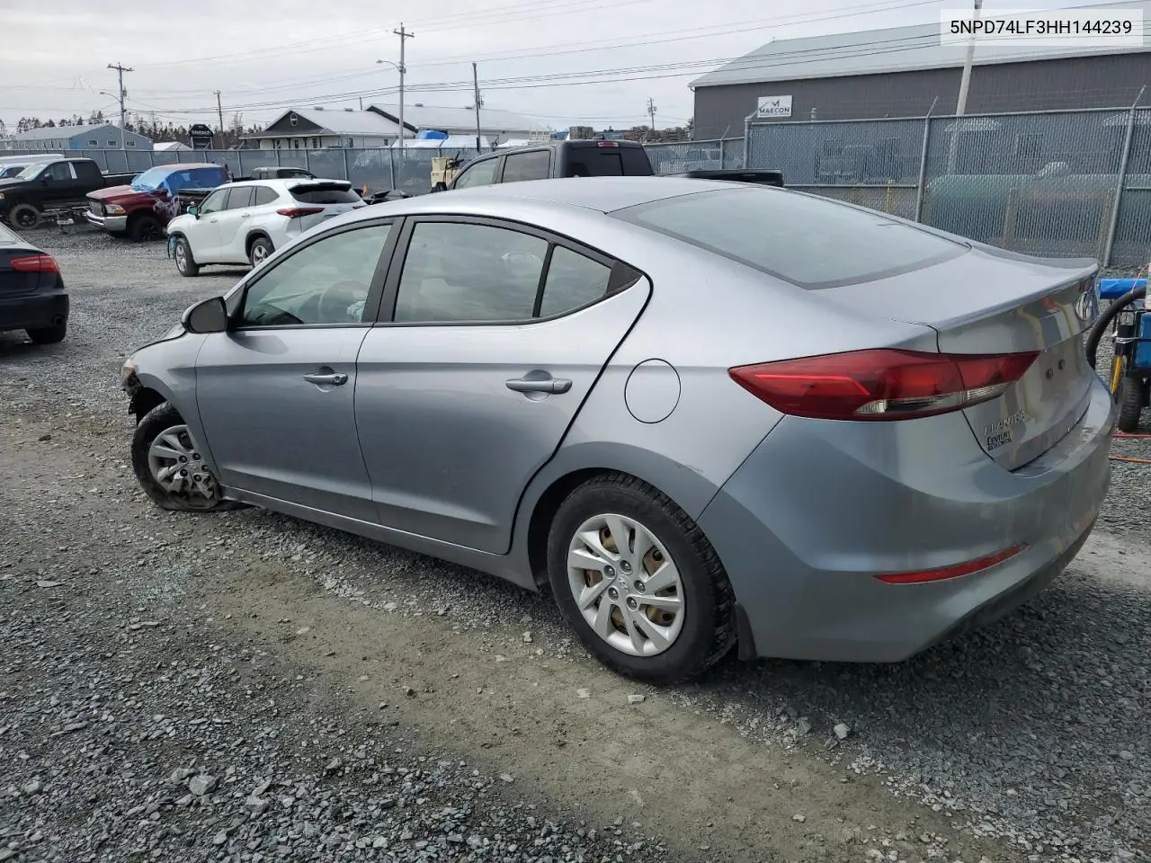2017 Hyundai Elantra Se VIN: 5NPD74LF3HH144239 Lot: 46995415