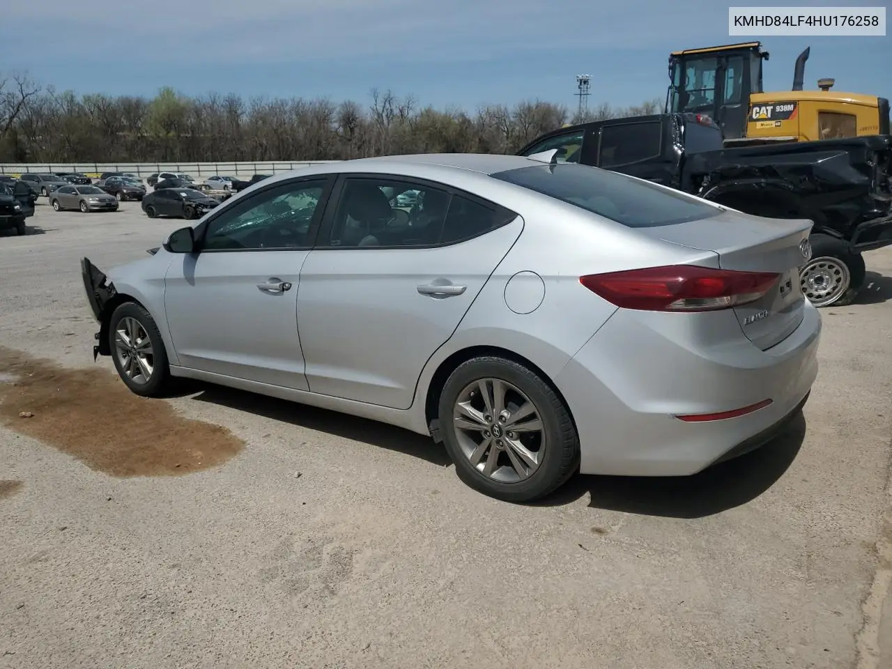 2017 Hyundai Elantra Se VIN: KMHD84LF4HU176258 Lot: 49873095