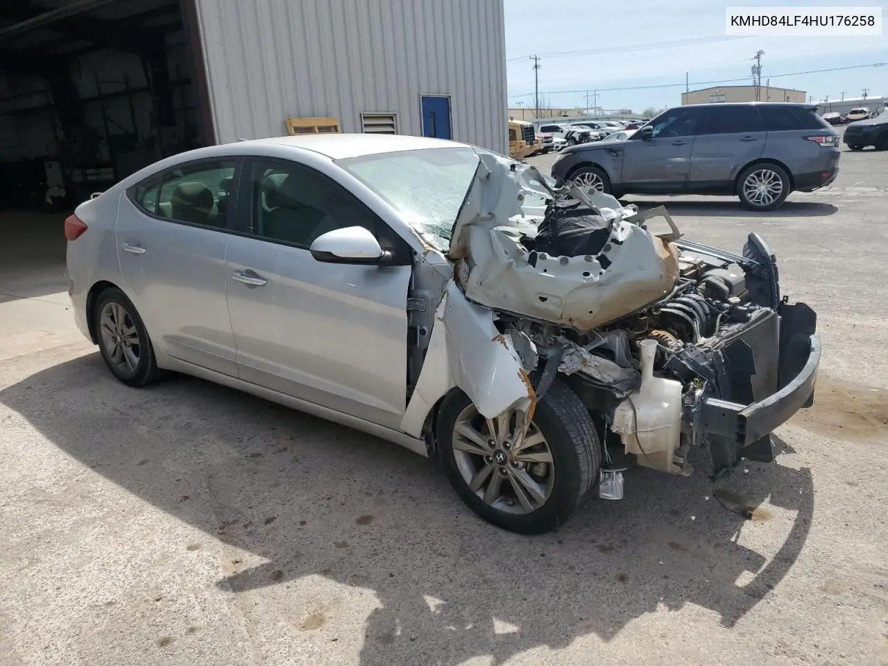 2017 Hyundai Elantra Se VIN: KMHD84LF4HU176258 Lot: 49873095