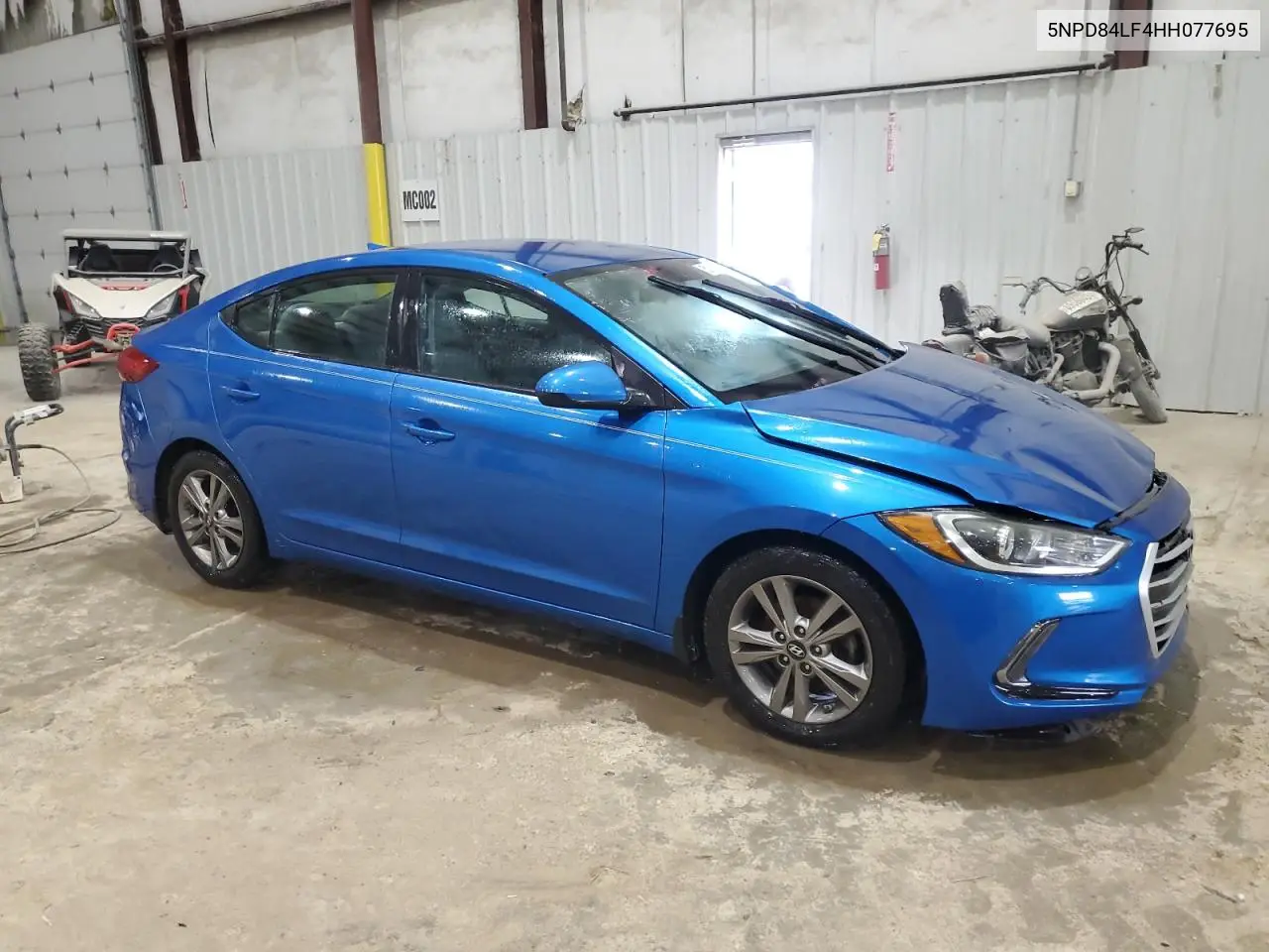 2017 Hyundai Elantra Se VIN: 5NPD84LF4HH077695 Lot: 51144195