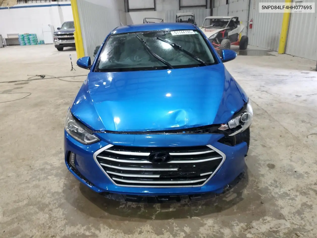 2017 Hyundai Elantra Se VIN: 5NPD84LF4HH077695 Lot: 51144195