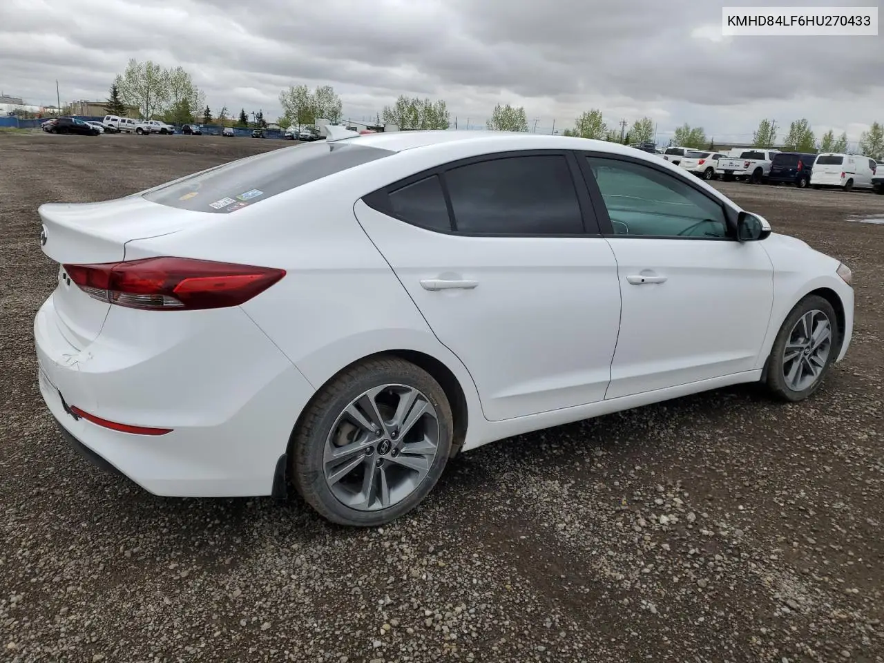 2017 Hyundai Elantra Se VIN: KMHD84LF6HU270433 Lot: 54594935