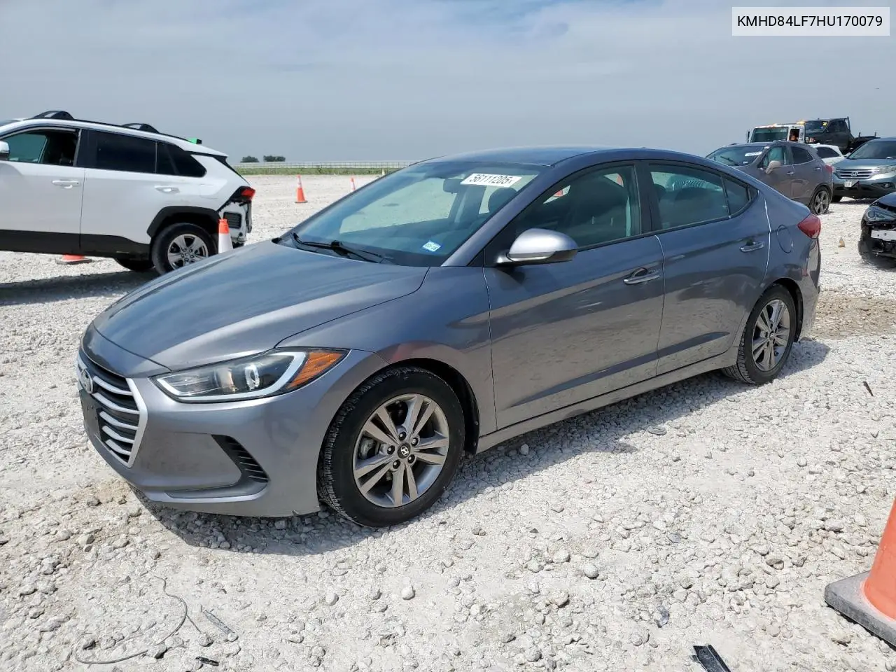 2017 Hyundai Elantra Se VIN: KMHD84LF7HU170079 Lot: 56111205