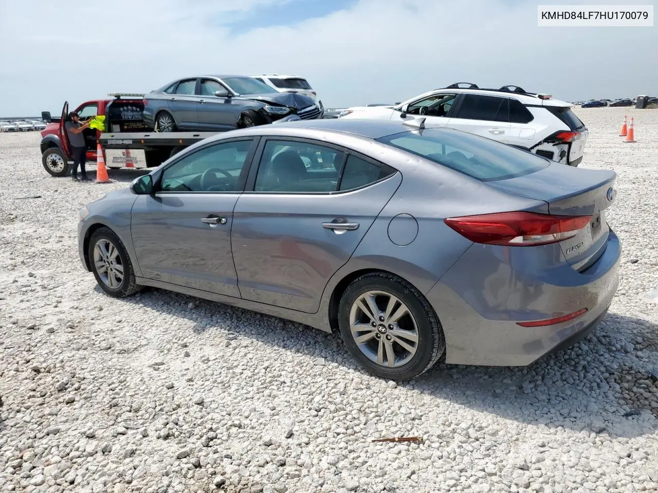 2017 Hyundai Elantra Se VIN: KMHD84LF7HU170079 Lot: 56111205