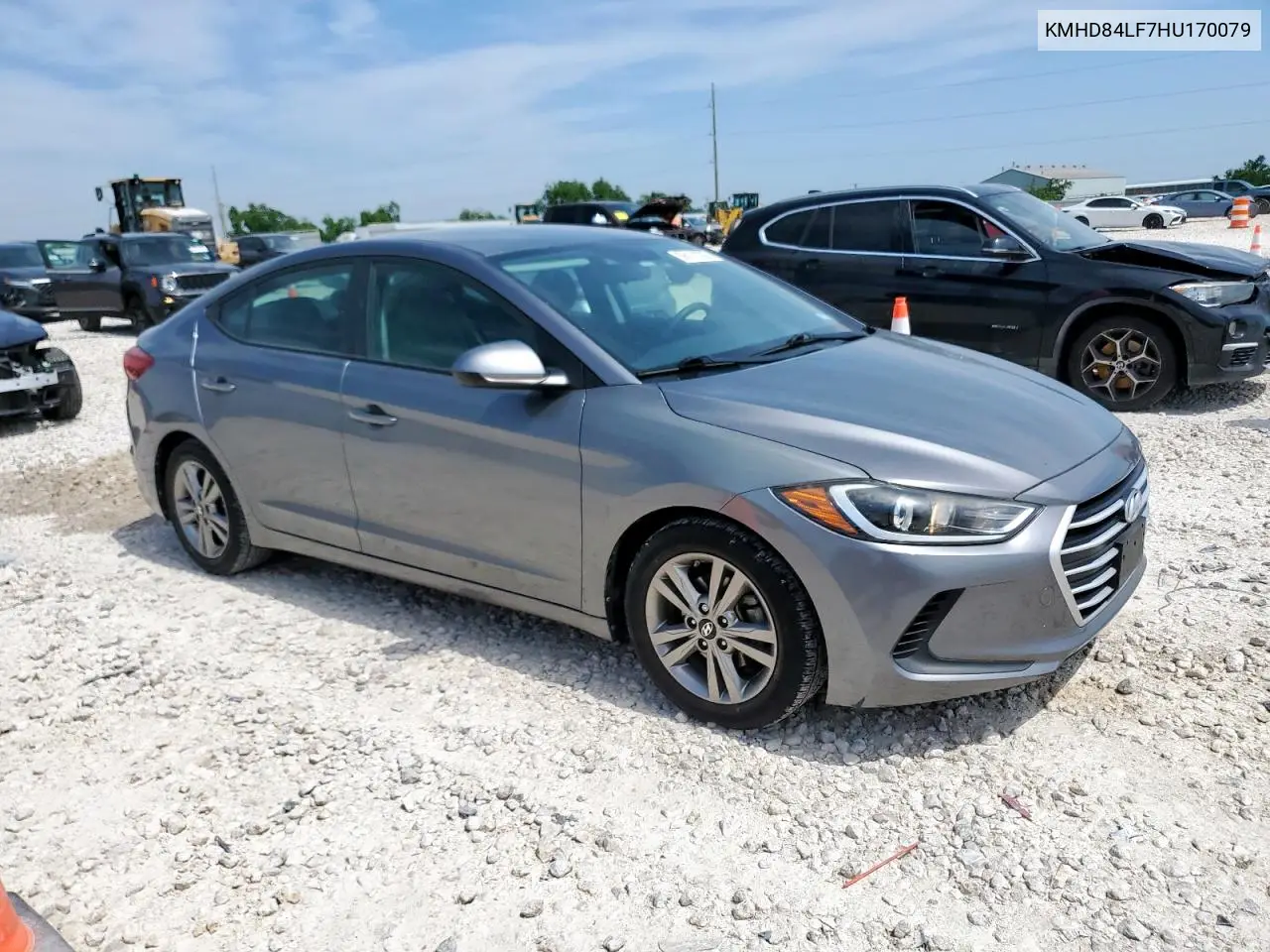2017 Hyundai Elantra Se VIN: KMHD84LF7HU170079 Lot: 56111205