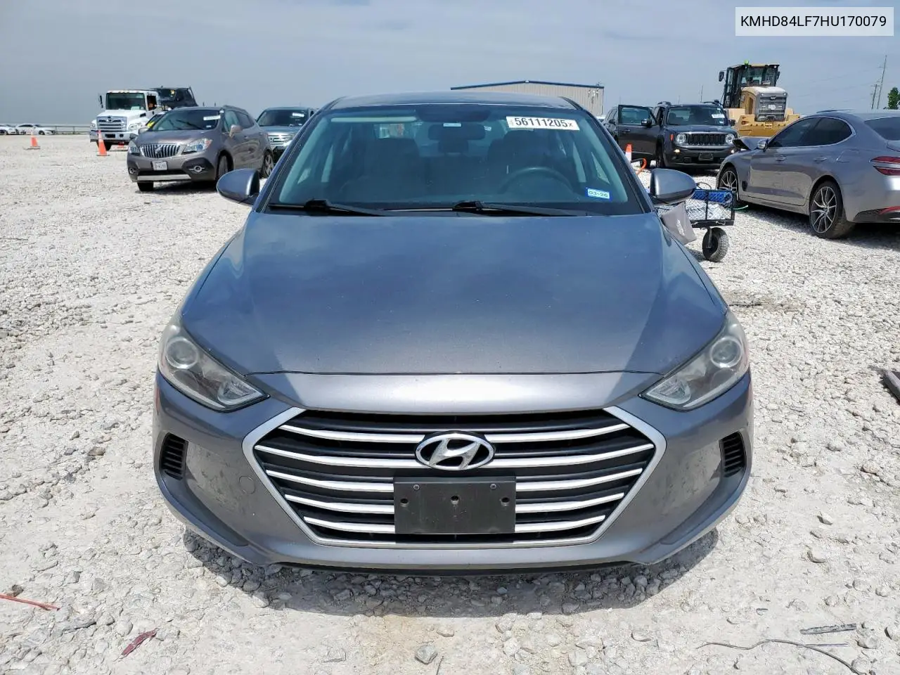 2017 Hyundai Elantra Se VIN: KMHD84LF7HU170079 Lot: 56111205