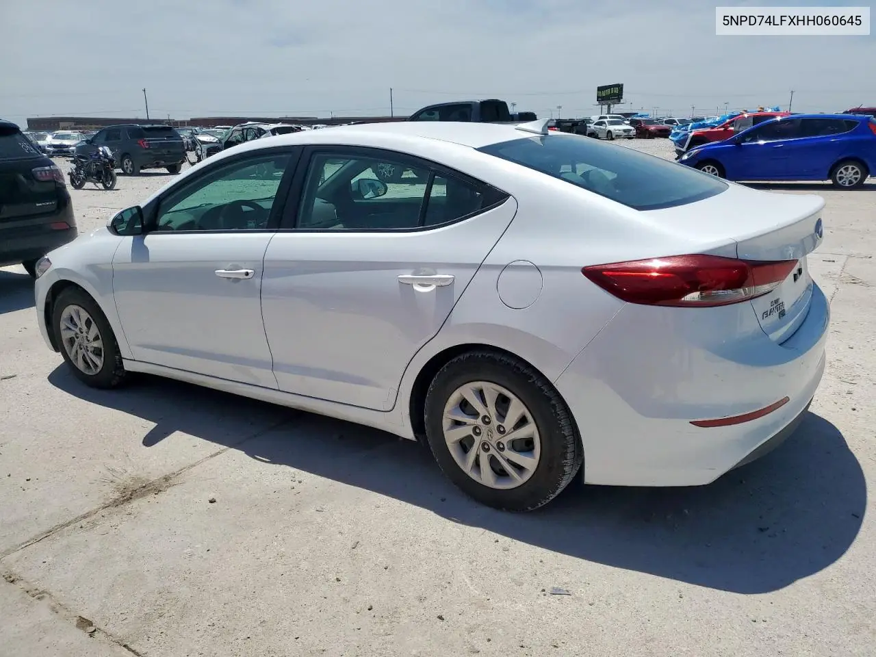 2017 Hyundai Elantra Se VIN: 5NPD74LFXHH060645 Lot: 56708135