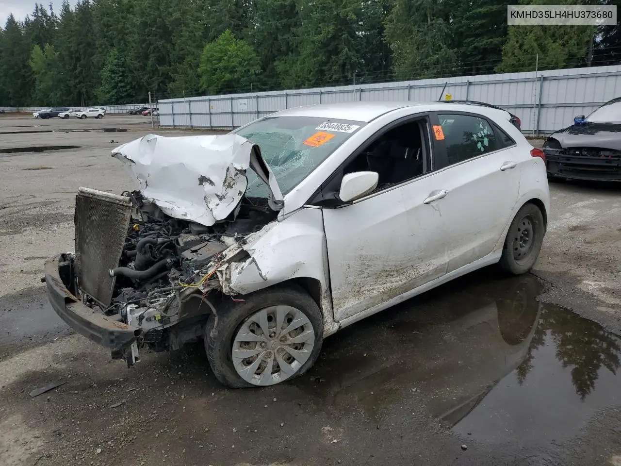 2017 Hyundai Elantra Gt VIN: KMHD35LH4HU373680 Lot: 58448835