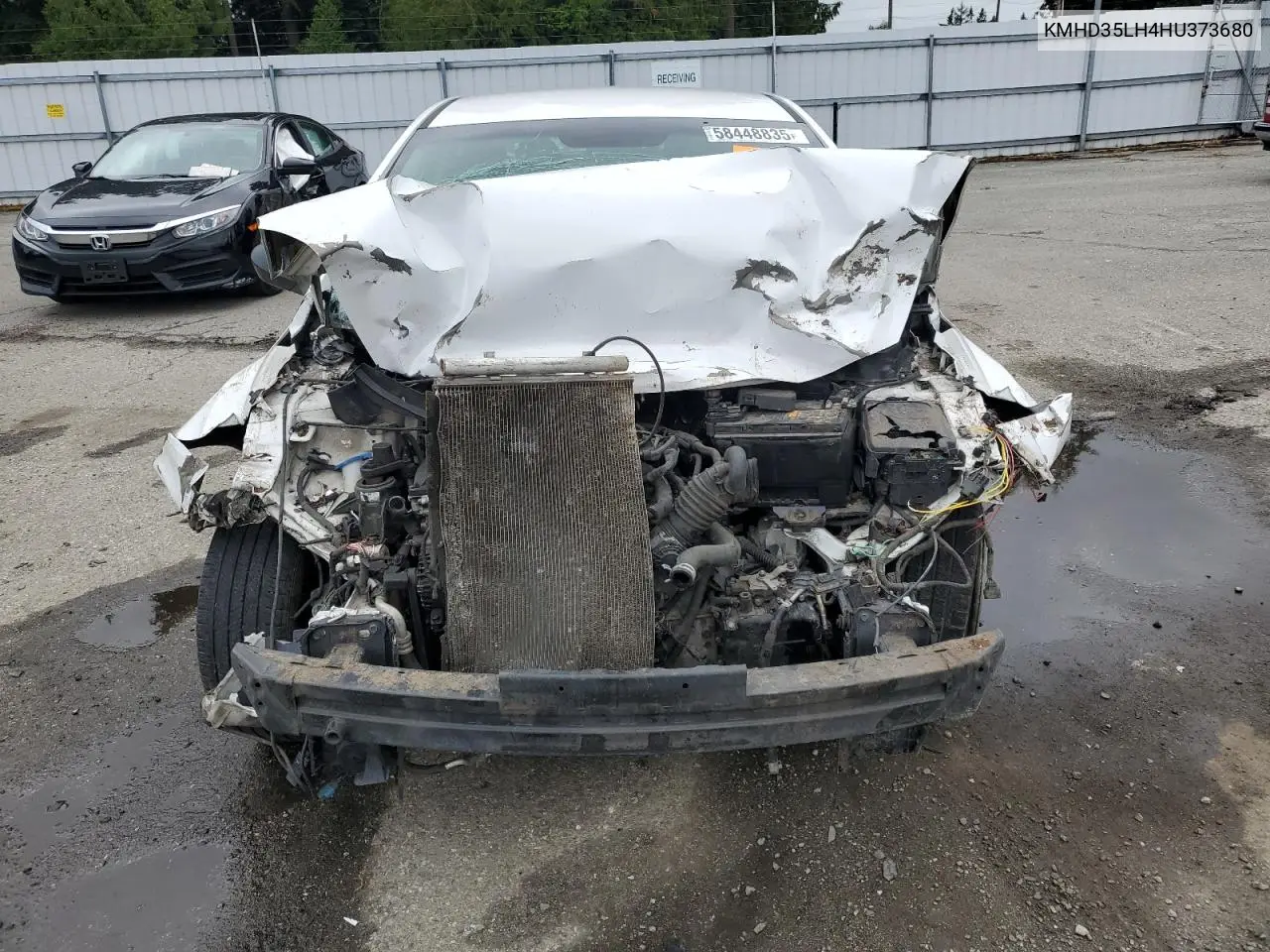 2017 Hyundai Elantra Gt VIN: KMHD35LH4HU373680 Lot: 58448835