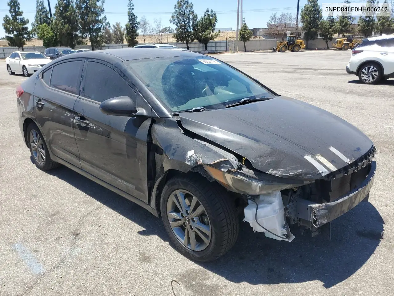 2017 Hyundai Elantra Se VIN: 5NPD84LF0HH066242 Lot: 60654195