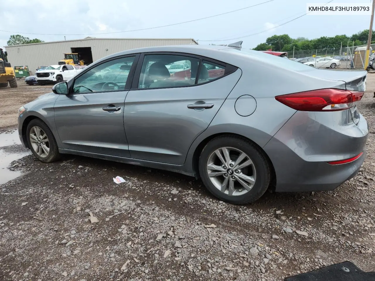 2017 Hyundai Elantra Se VIN: KMHD84LF3HU189793 Lot: 62587825