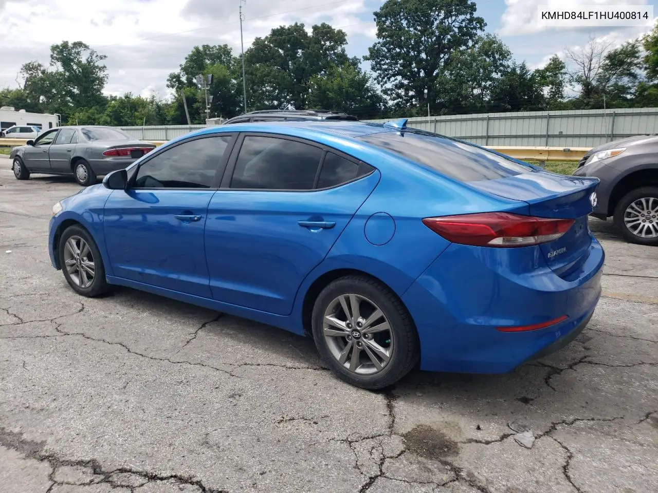 2017 Hyundai Elantra Se VIN: KMHD84LF1HU400814 Lot: 62653555