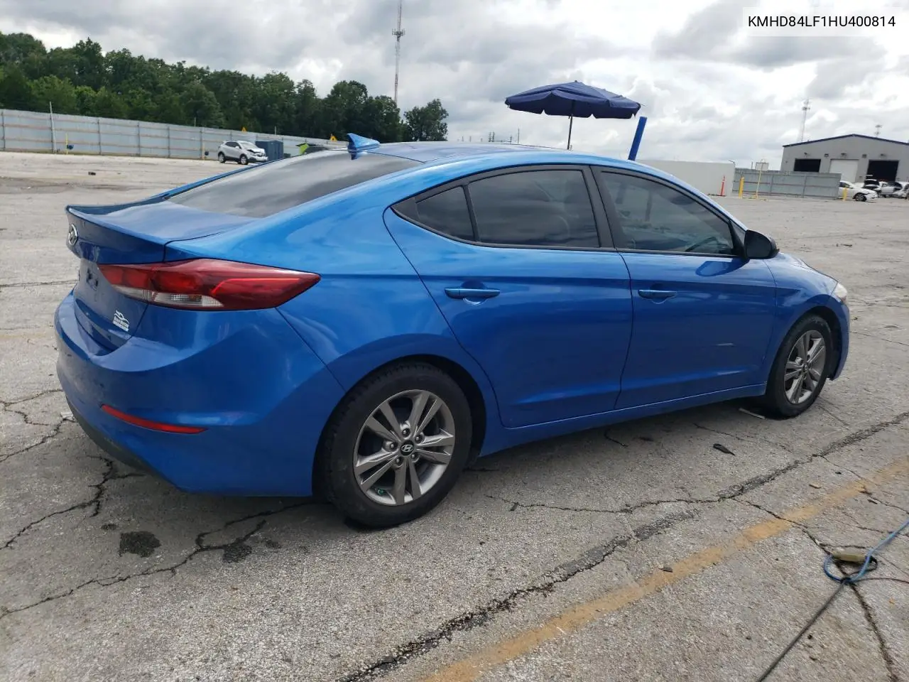 2017 Hyundai Elantra Se VIN: KMHD84LF1HU400814 Lot: 62653555