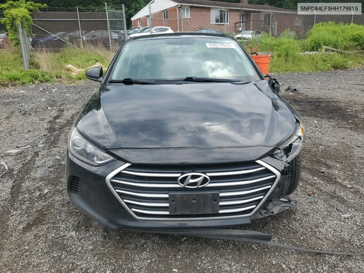 2017 Hyundai Elantra Se VIN: 5NPD84LF5HH179815 Lot: 63017015