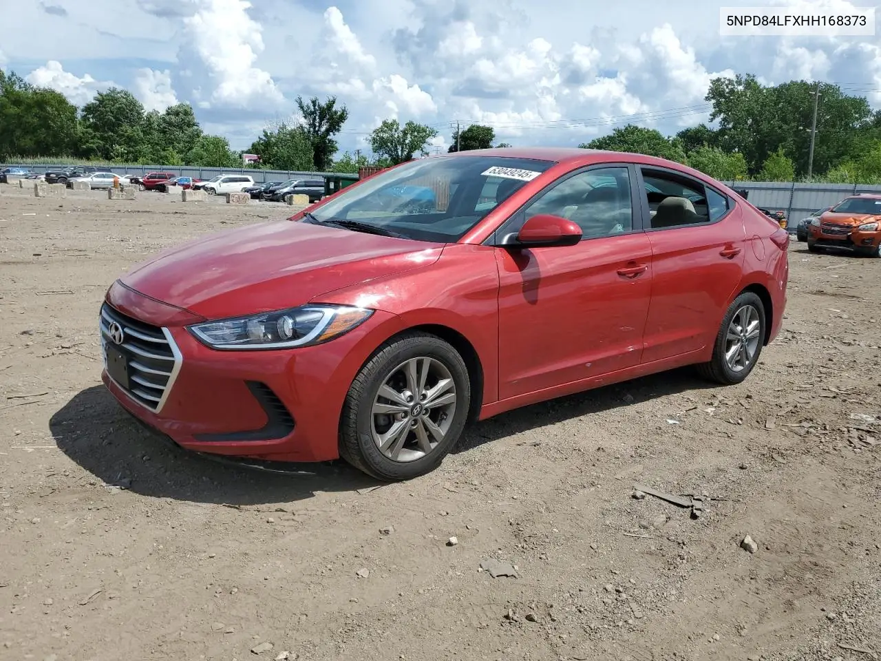2017 Hyundai Elantra Se VIN: 5NPD84LFXHH168373 Lot: 63049245