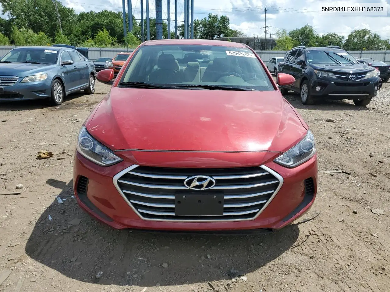 2017 Hyundai Elantra Se VIN: 5NPD84LFXHH168373 Lot: 63049245