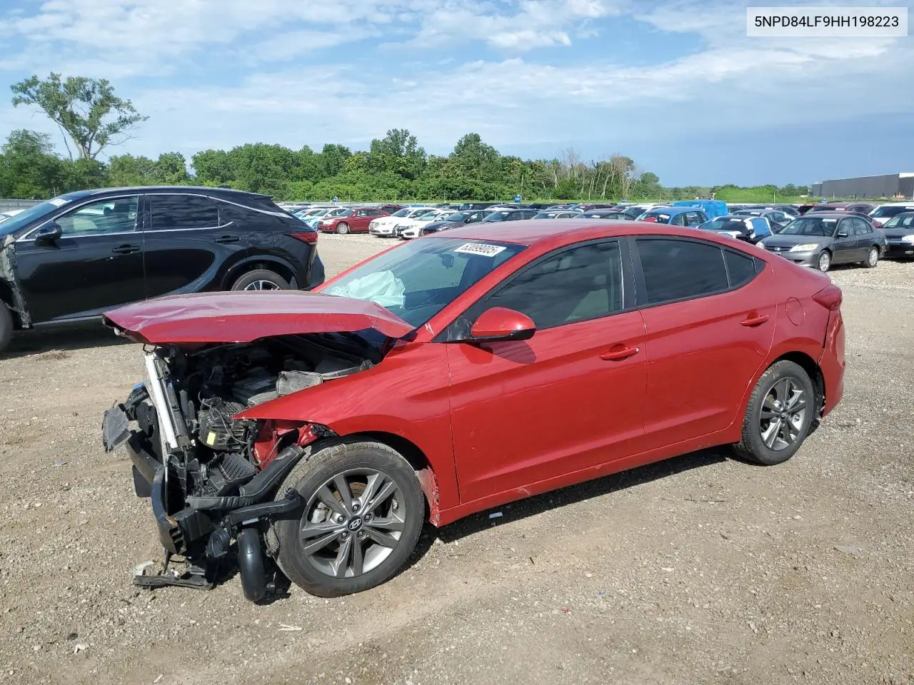 2017 Hyundai Elantra Se VIN: 5NPD84LF9HH198223 Lot: 63099005