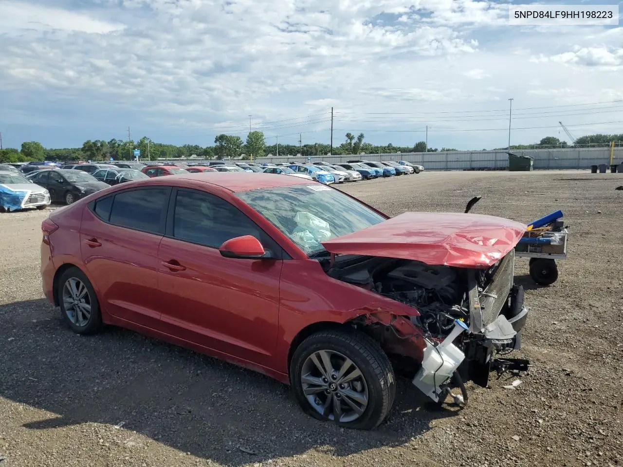 2017 Hyundai Elantra Se VIN: 5NPD84LF9HH198223 Lot: 63099005
