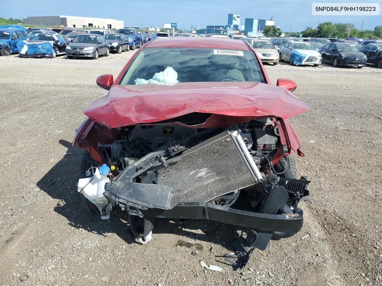 2017 Hyundai Elantra Se VIN: 5NPD84LF9HH198223 Lot: 63099005
