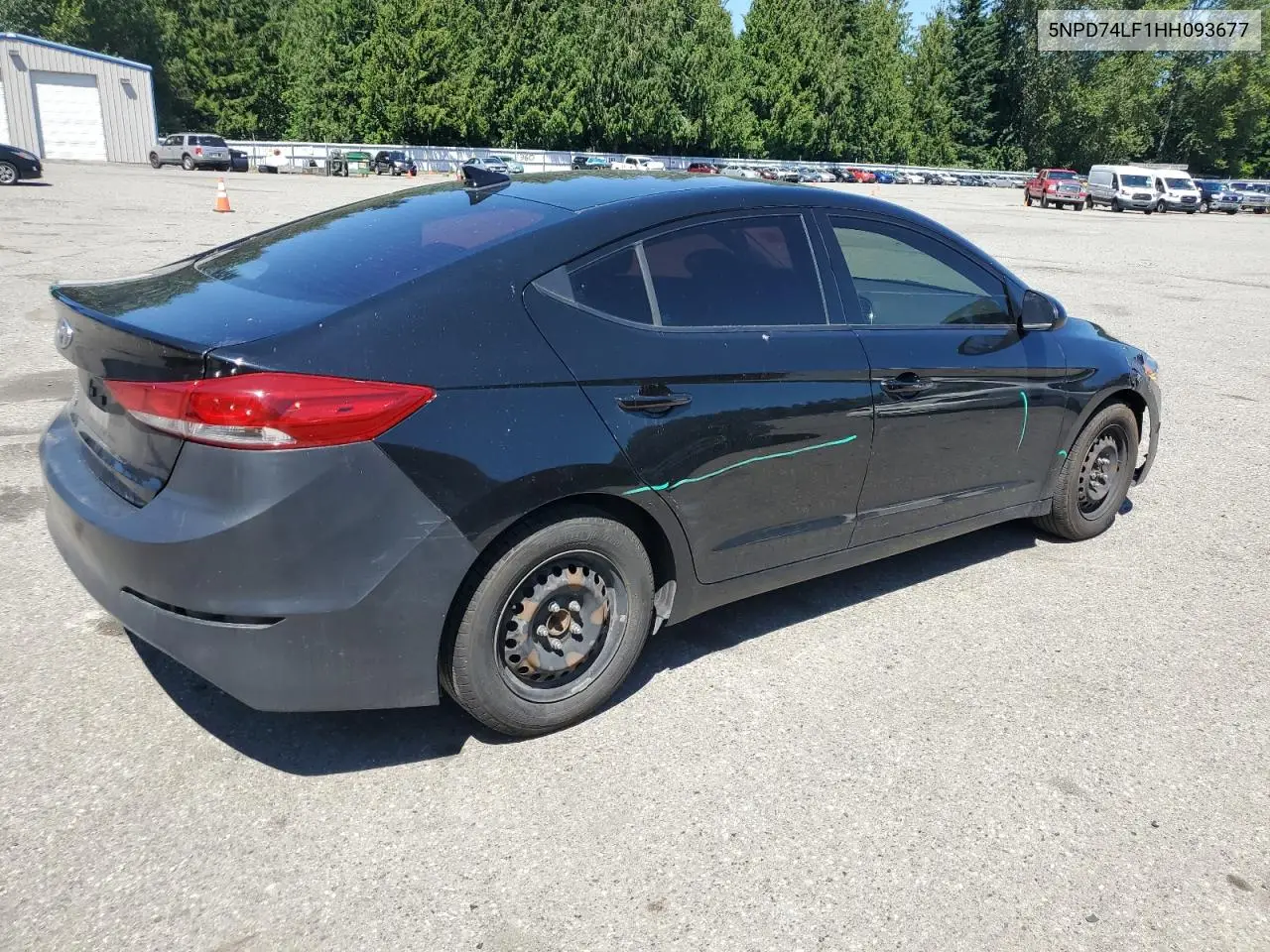 2017 Hyundai Elantra Se VIN: 5NPD74LF1HH093677 Lot: 63243305