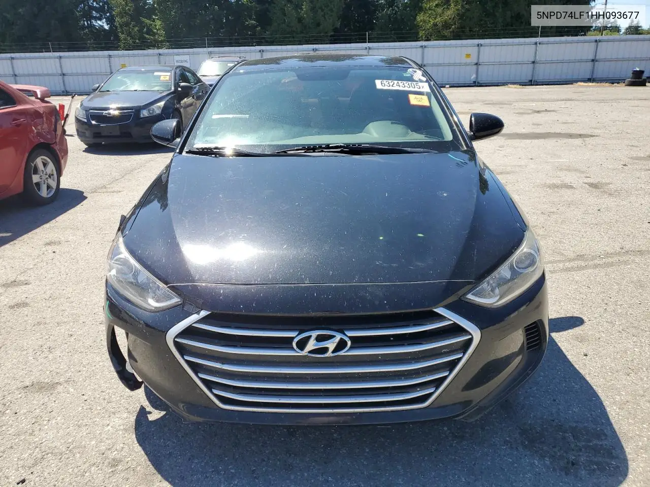 2017 Hyundai Elantra Se VIN: 5NPD74LF1HH093677 Lot: 63243305