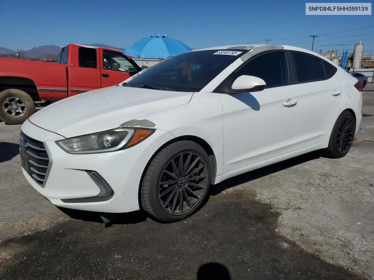 2017 Hyundai Elantra Se VIN: 5NPD84LF5HH059139 Lot: 63345785