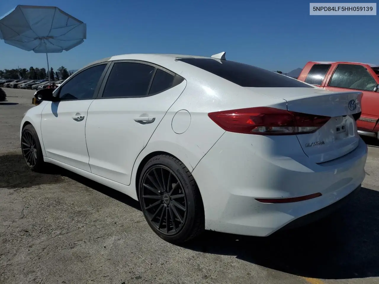 2017 Hyundai Elantra Se VIN: 5NPD84LF5HH059139 Lot: 63345785
