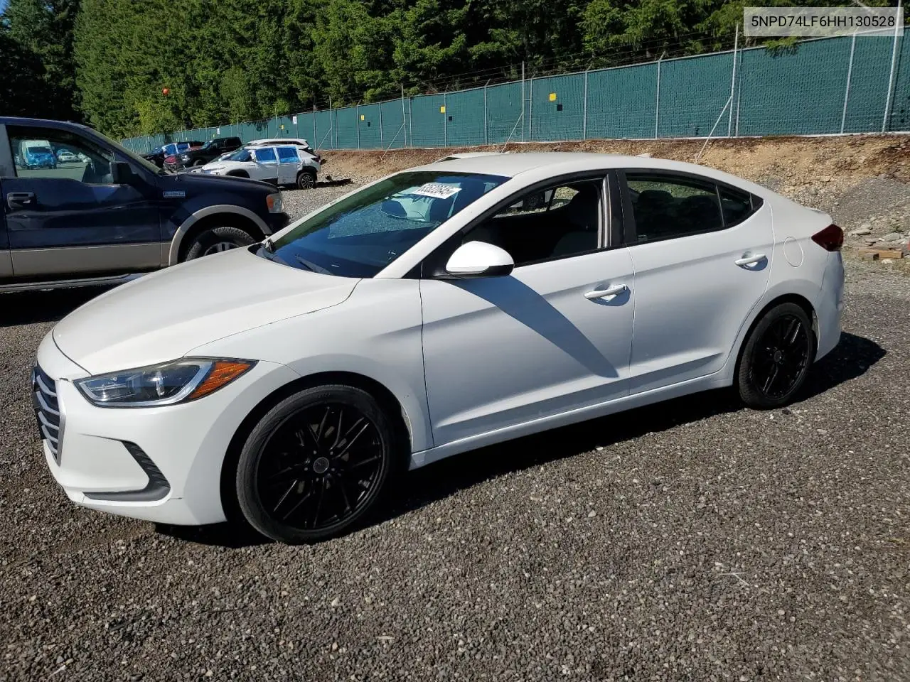 2017 Hyundai Elantra Se VIN: 5NPD74LF6HH130528 Lot: 63522645