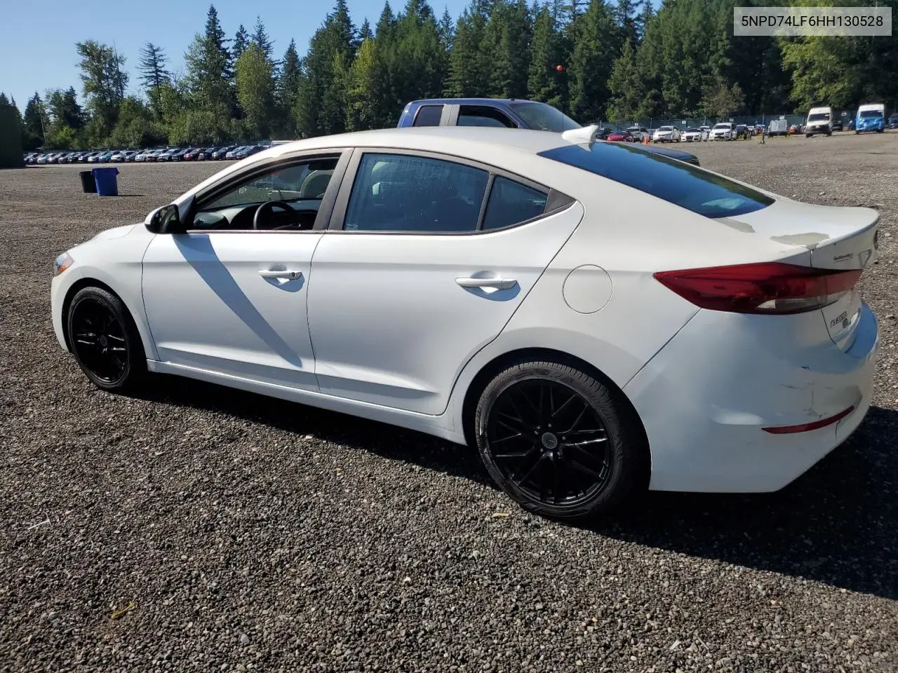 2017 Hyundai Elantra Se VIN: 5NPD74LF6HH130528 Lot: 63522645