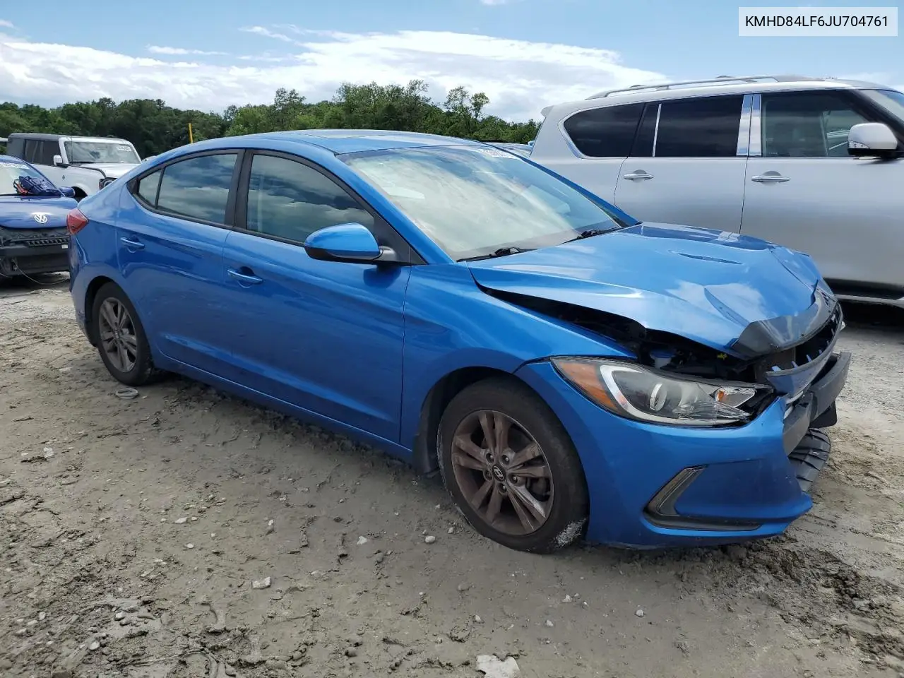 kmhd84lf6ju704761 KMHD84LF6JU704761 2018 Hyundai Elantra Sel