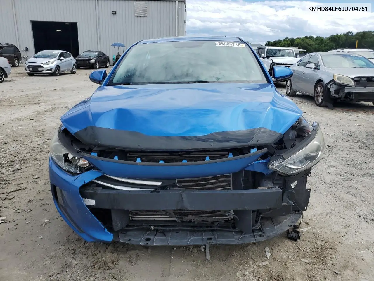 kmhd84lf6ju704761 KMHD84LF6JU704761 2018 Hyundai Elantra Sel