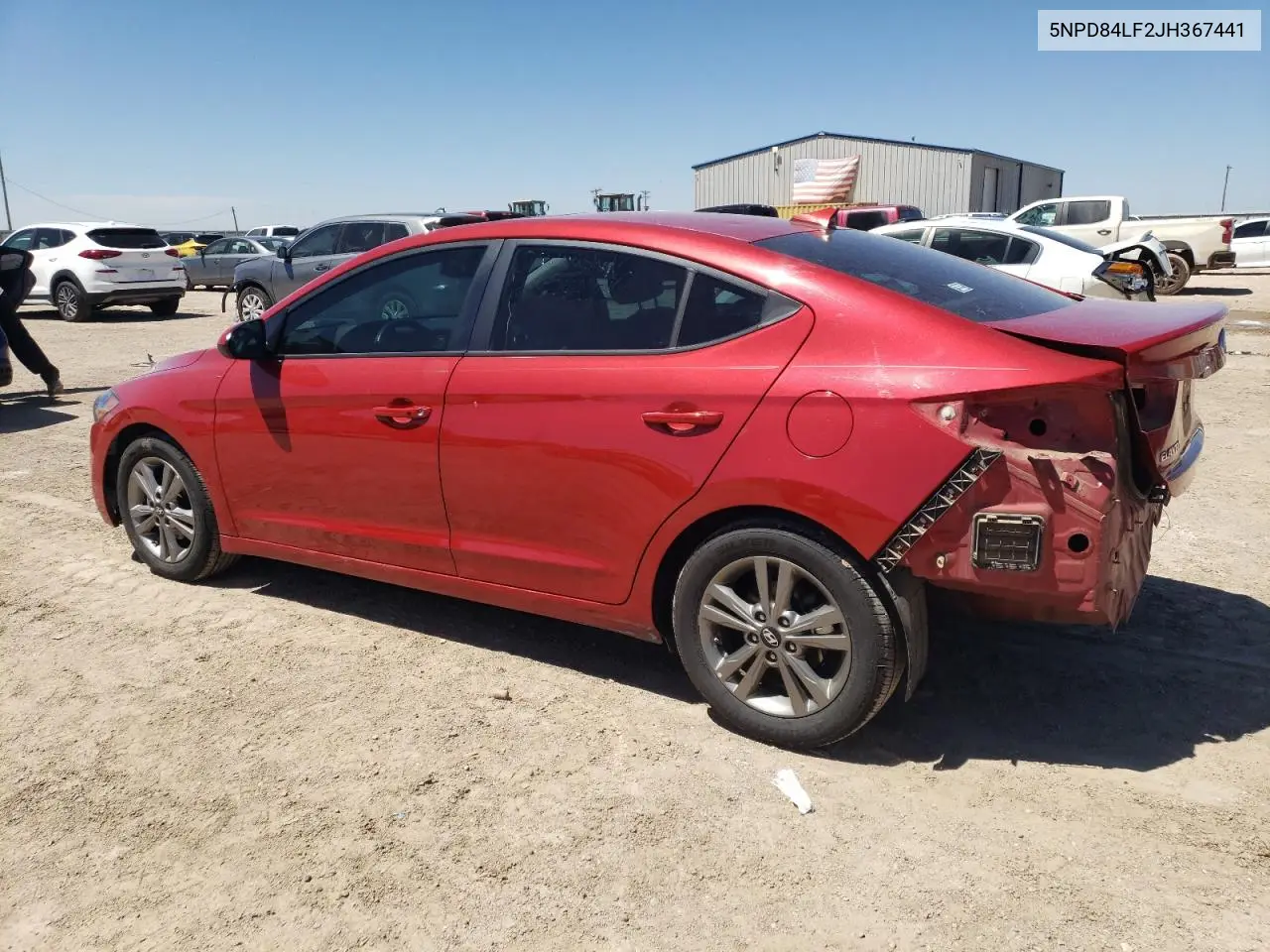 2018 Hyundai Elantra Sel VIN: 5NPD84LF2JH367441 Lot: 56522205