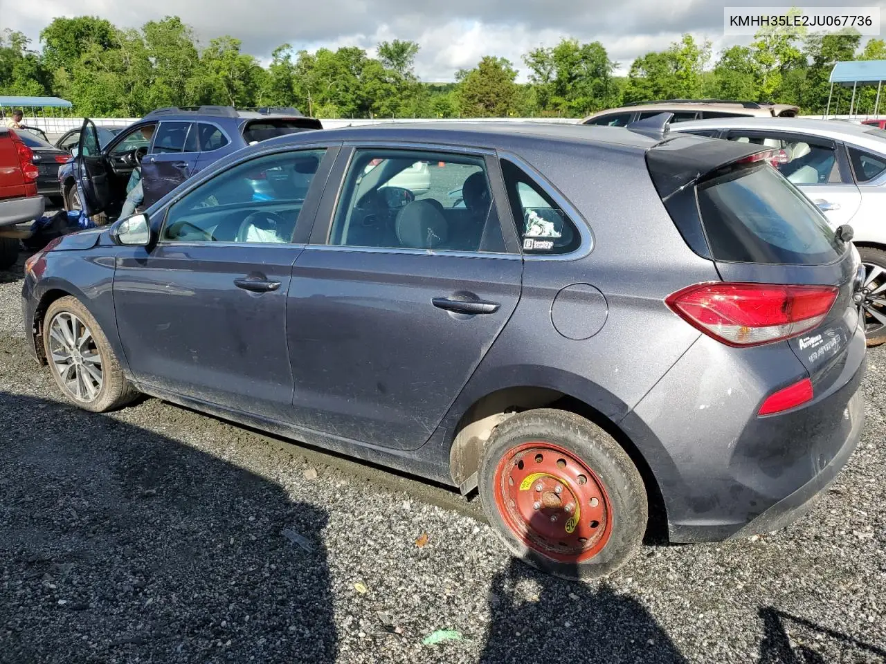 2018 Hyundai Elantra Gt VIN: KMHH35LE2JU067736 Lot: 56927655