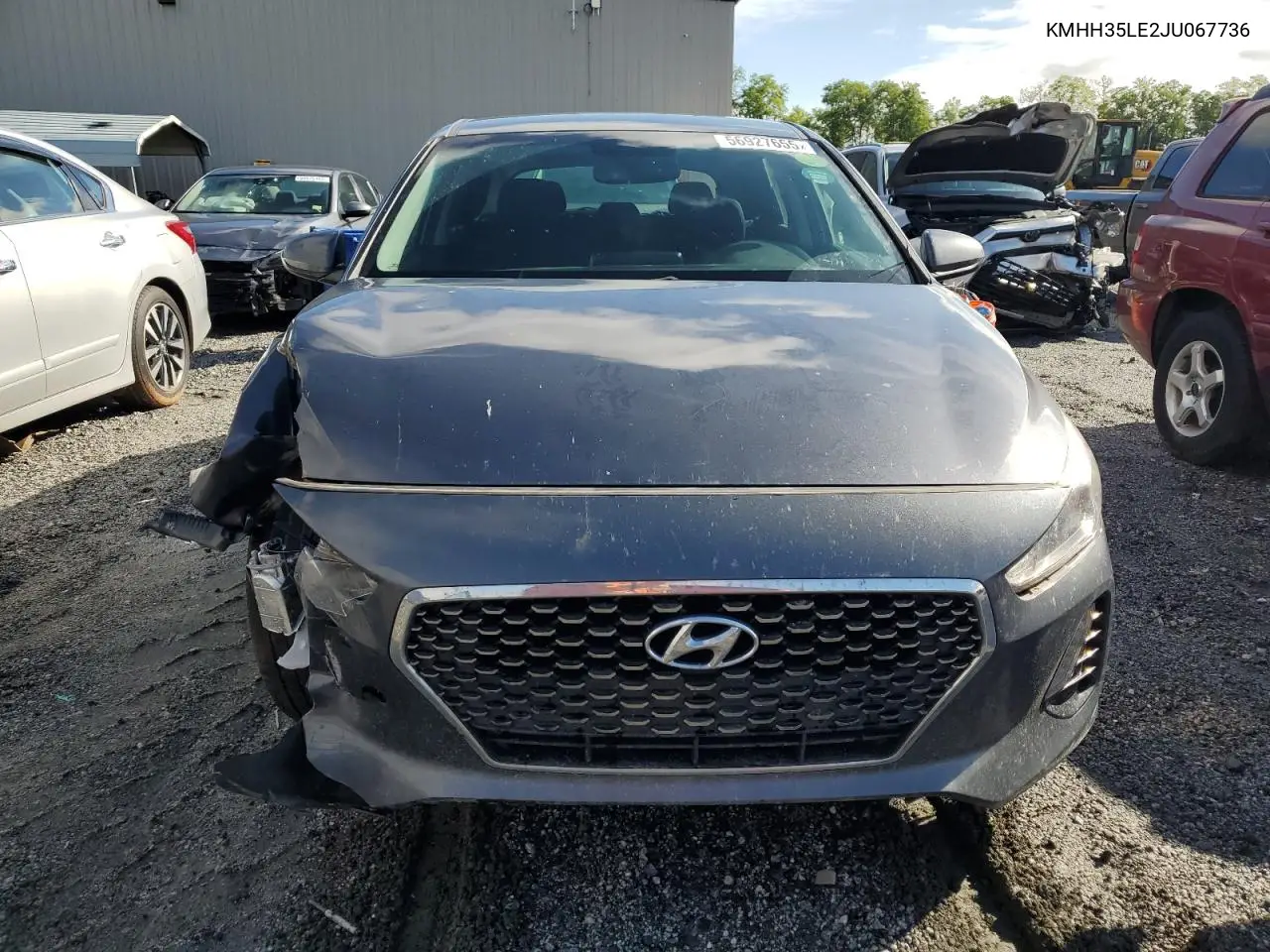 2018 Hyundai Elantra Gt VIN: KMHH35LE2JU067736 Lot: 56927655