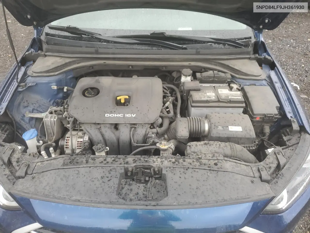 2018 Hyundai Elantra Sel VIN: 5NPD84LF9JH361930 Lot: 56931055