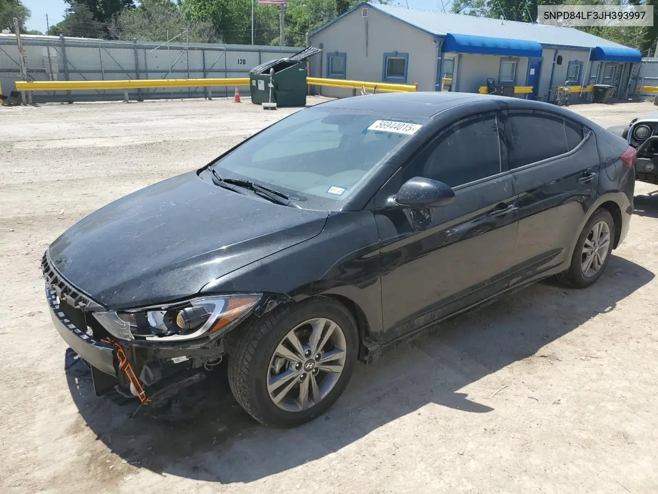 2018 Hyundai Elantra Sel VIN: 5NPD84LF3JH393997 Lot: 56944015