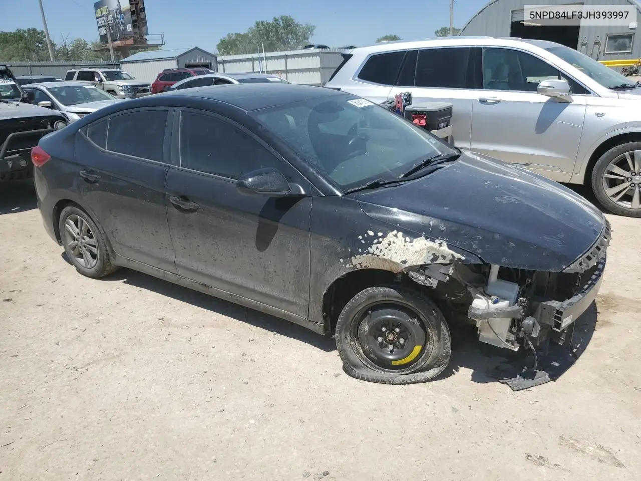2018 Hyundai Elantra Sel VIN: 5NPD84LF3JH393997 Lot: 56944015
