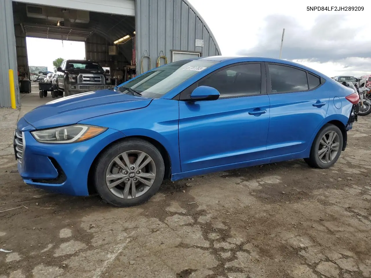 2018 Hyundai Elantra Sel VIN: 5NPD84LF2JH289209 Lot: 57761765