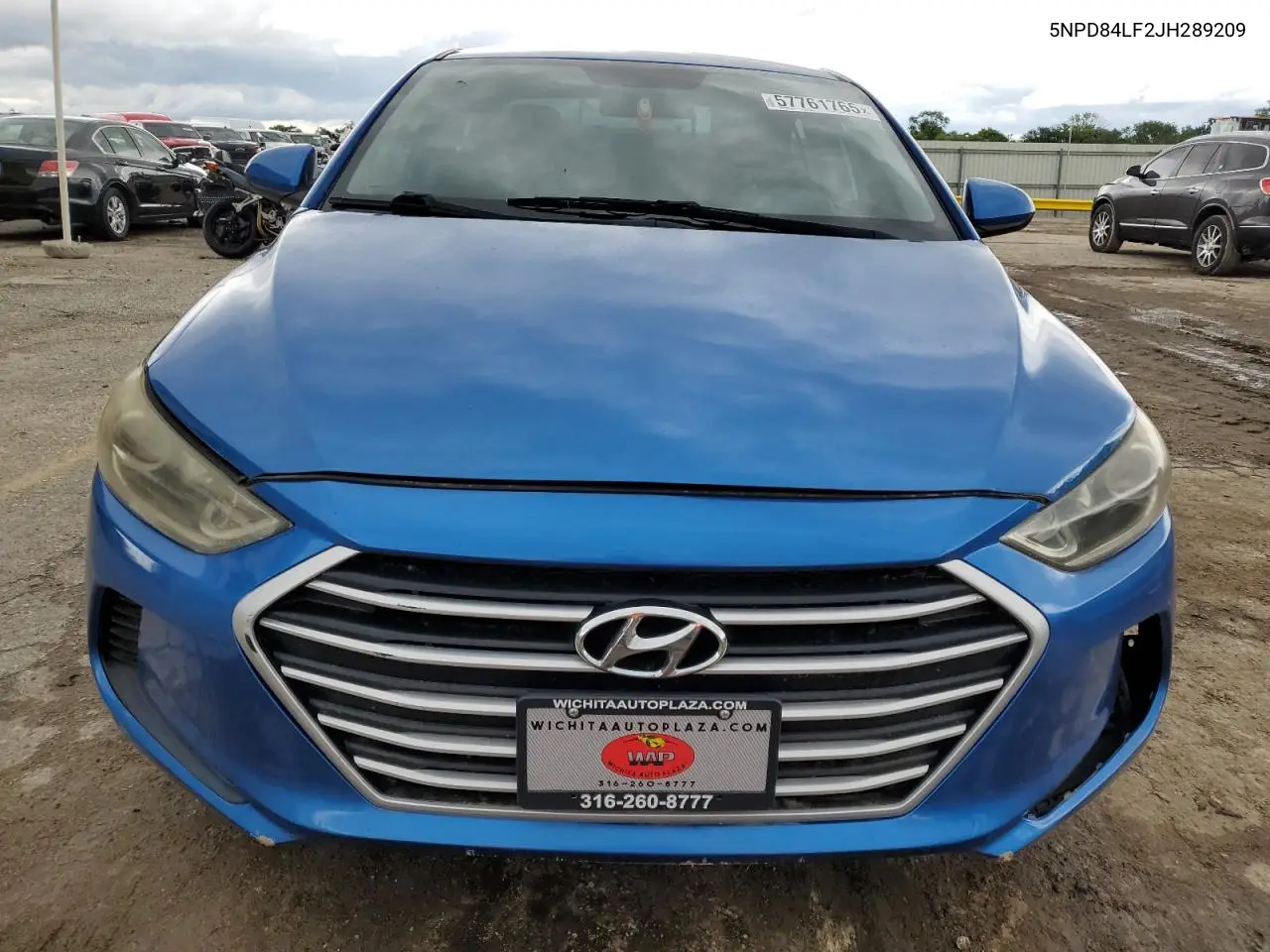 2018 Hyundai Elantra Sel VIN: 5NPD84LF2JH289209 Lot: 57761765