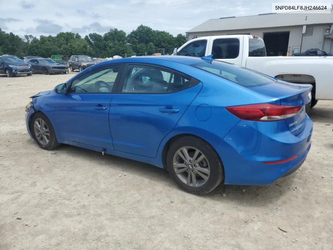 2018 Hyundai Elantra Sel VIN: 5NPD84LF8JH246624 Lot: 62314055