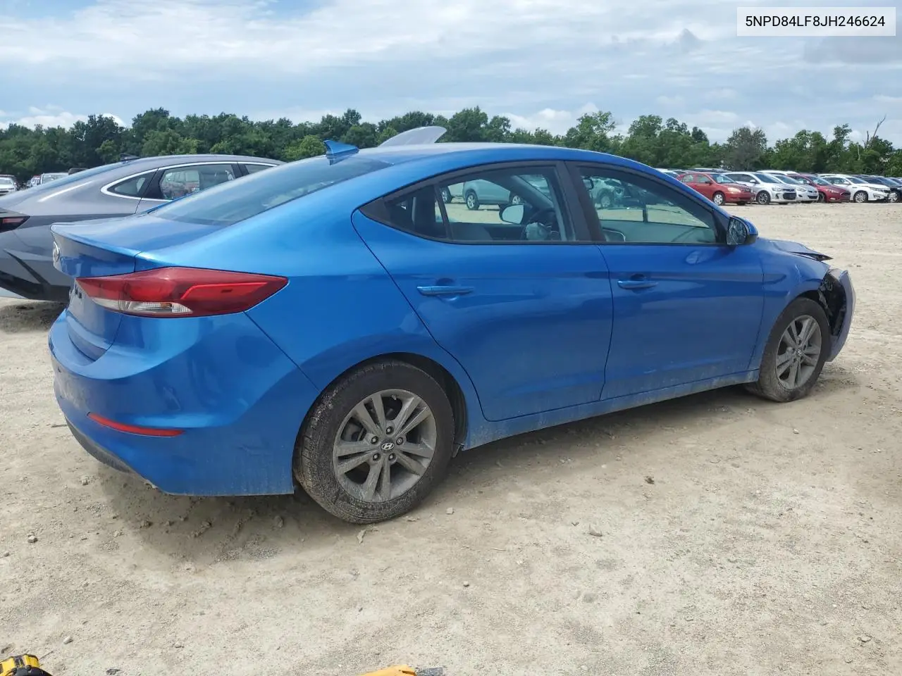2018 Hyundai Elantra Sel VIN: 5NPD84LF8JH246624 Lot: 62314055