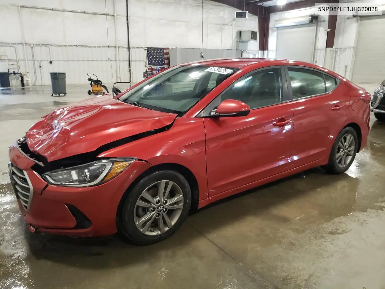 2018 Hyundai Elantra Sel VIN: 5NPD84LF1JH320028 Lot: 62730225