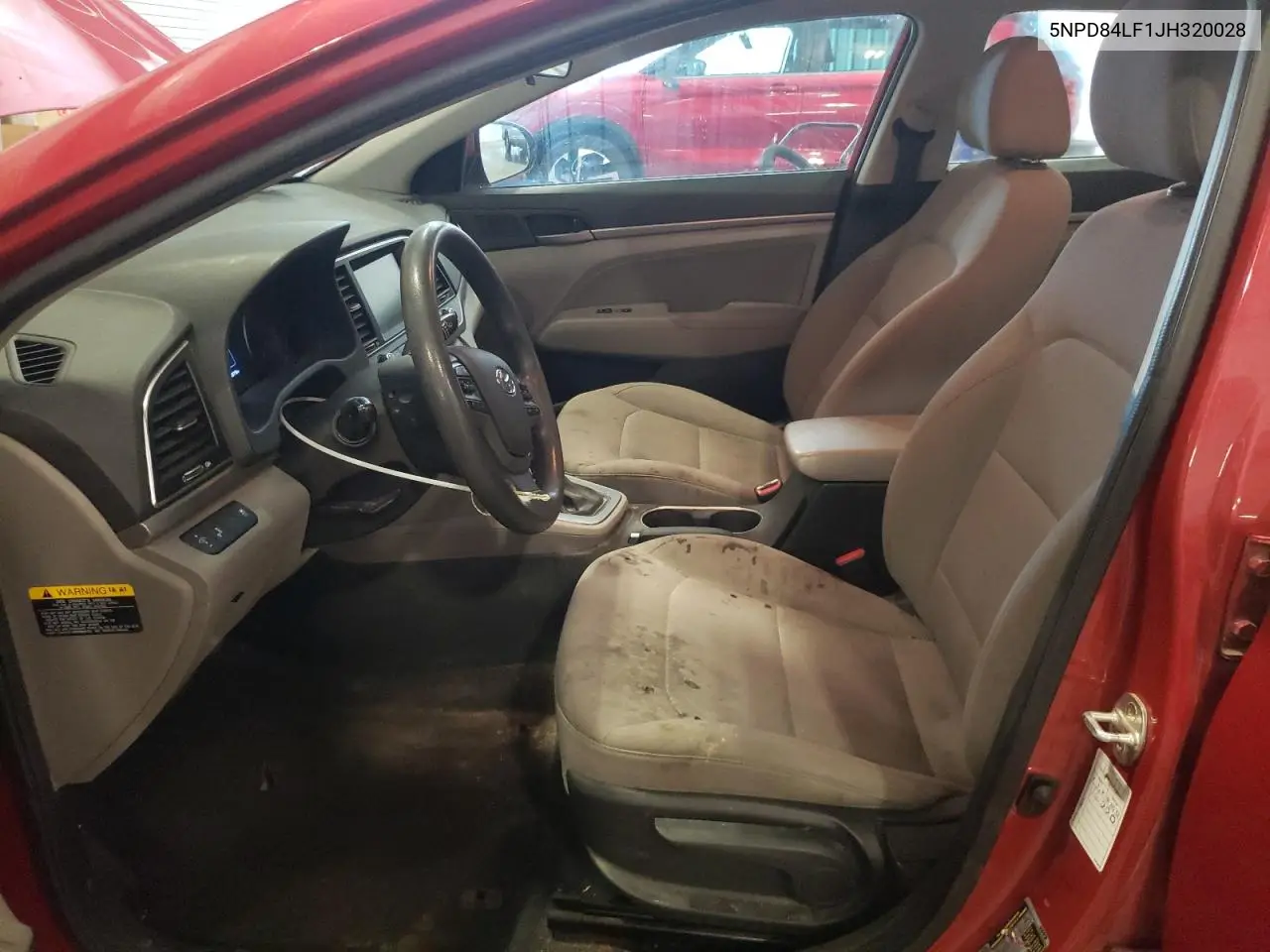 2018 Hyundai Elantra Sel VIN: 5NPD84LF1JH320028 Lot: 62730225