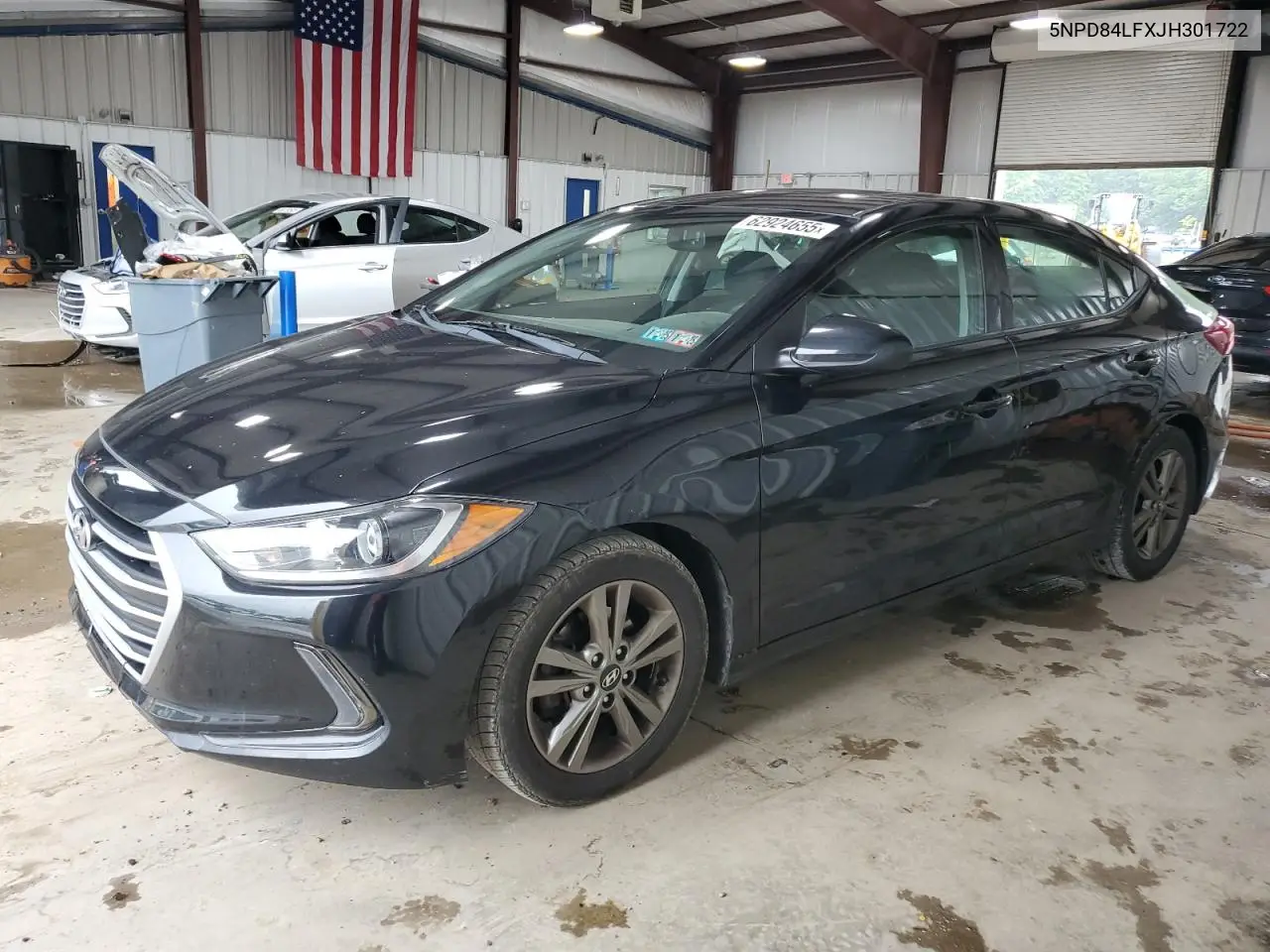 2018 Hyundai Elantra Sel VIN: 5NPD84LFXJH301722 Lot: 62924655