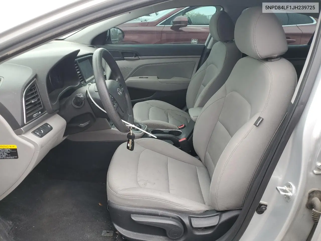 2018 Hyundai Elantra Sel VIN: 5NPD84LF1JH239725 Lot: 62949285