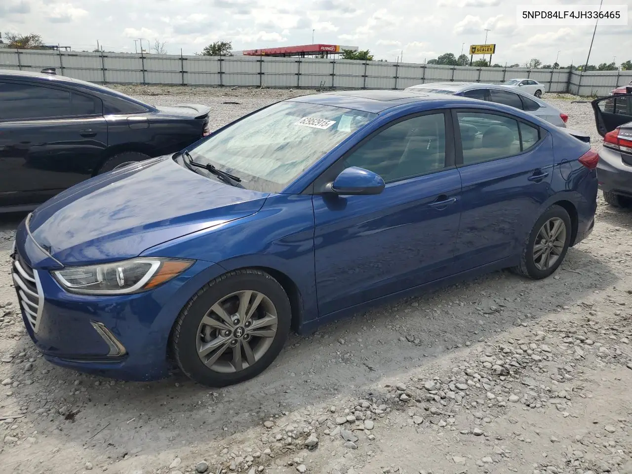2018 Hyundai Elantra Sel VIN: 5NPD84LF4JH336465 Lot: 62952915