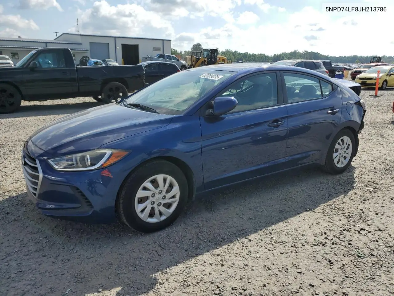 2018 Hyundai Elantra Se VIN: 5NPD74LF8JH213786 Lot: 62989075